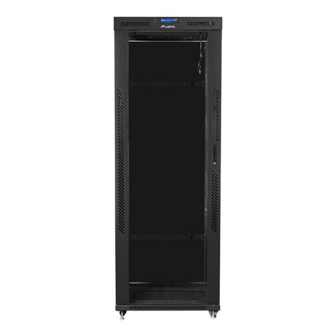 Lanberg FF01-8842-12BL, Rack indipendenti, 42U, 1200 kg, Lucchetti, Gestione dei cavi ottimizzata, Rotelle - Foto 2