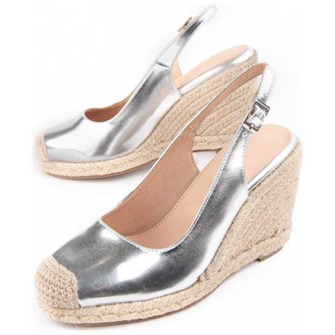 Montevita Wedge Sparto Balenci5 Argento . - Foto 1