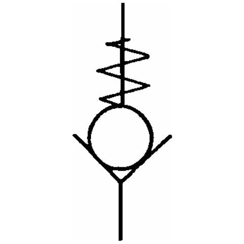 Valvola Unidirezionale Da 3/4"" Con Un Foro Calibrato Ø 1mm - Foto 2