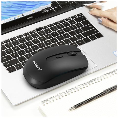 Mouse Wireless 2.4ghz Con Ricevitore Usb, Mouse Ottico 1200 Dpi Per Laptop E Desktop - Foto 5
