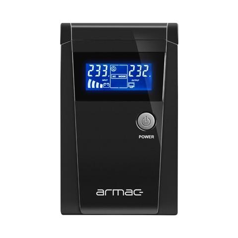O / 650E /LCD gruppo di continuità (UPS) A linea interattiva 0,65 kVA 390 W 2 presa (e) AC - Foto 1