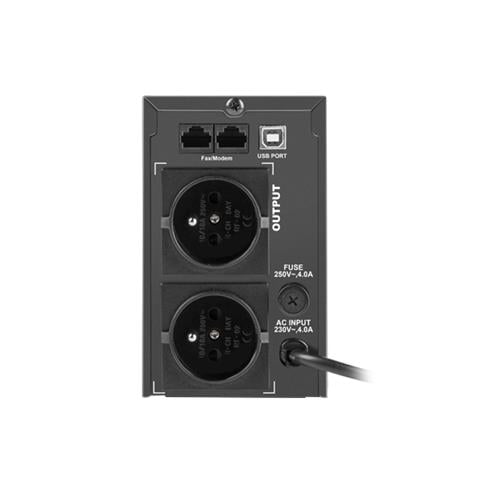 O / 650E /LCD gruppo di continuità (UPS) A linea interattiva 0,65 kVA 390 W 2 presa (e) AC - Foto 3