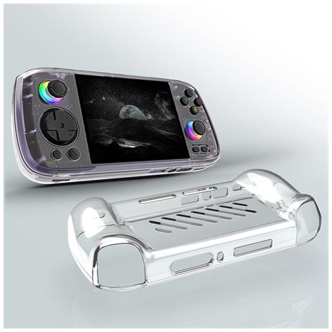Custodia Protettiva In Tpu Compatibile Con Console Di Gioco Portatile Anbernic Rg406h - Anti-caduta, Guscio Morbido Transparent - Foto 2