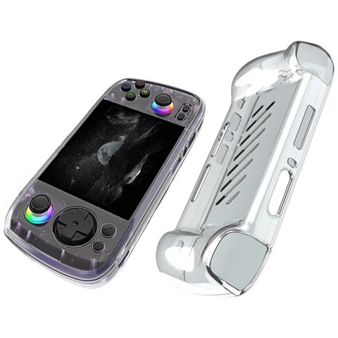 Custodia Protettiva In Tpu Compatibile Con Console Di Gioco Portatile Anbernic Rg406h - Anti-caduta, Guscio Morbido Transparent - Foto 4