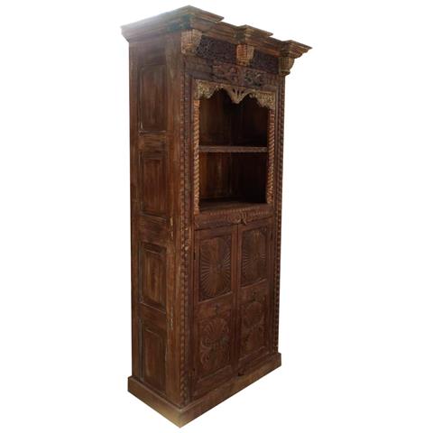 Scaffale In Legno Marrone 99x53x217h Cm - Foto 1