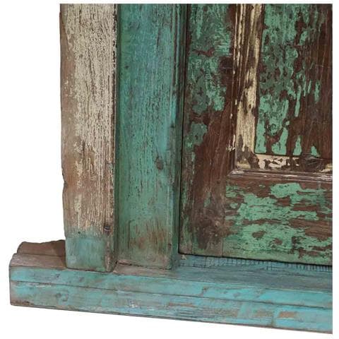 Porta In Legno Marrone 137x34x229h Cm - Foto 8