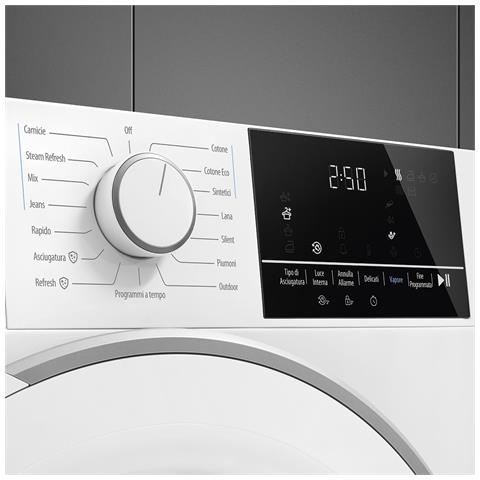 DN10SEC asciugatrice Libera installazione Caricamento frontale 10 kg Bianco - Foto 4