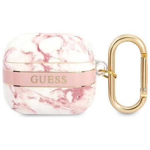 Indovina Gua3hchmap Airpods 3 Custodia Rosa /rosa Collezione Cinturino Marmo - Foto 3