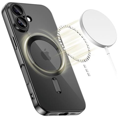 Custodia Trasparente Nera Magsafe Per Iphone 17 - Foto 2