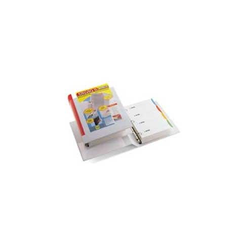 raccoglitore stelvio ti 30 a5 3d 15x21cm (a5) bianco - Foto 1