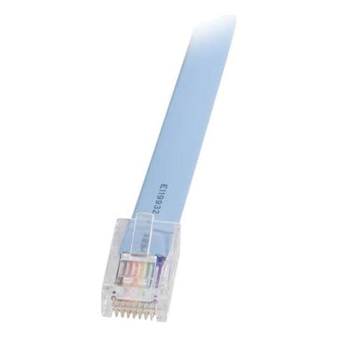 Cavo per gestione console router Cisco RJ45 a serie DB9 da 1,8m Maschio / Femmina - celeste - Foto 2