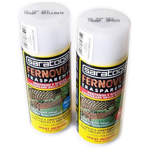 Fernovus Spray Antiruggine 400ml Trasparente Opaco Saratoga - Foto 2