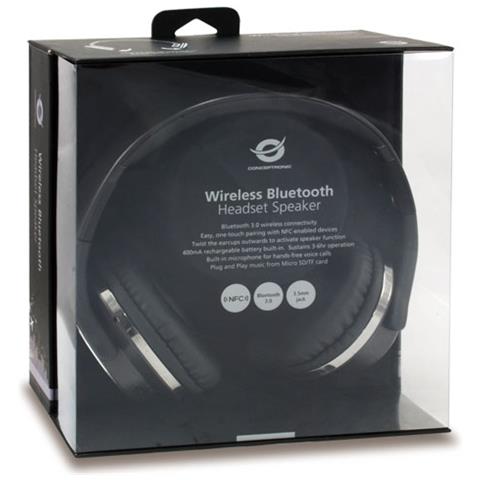 Cuffie Wireless CHSPBTNFCSPKB Bluetooth Colore Nero - Foto 5