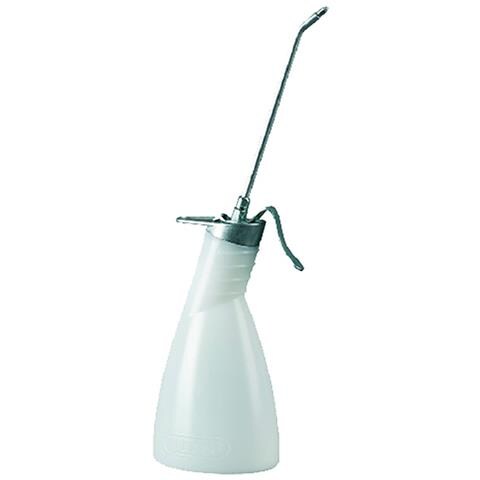 Oliatore Manuale Polietilene Ml 300 Canna Rigida Piegata Professionale - Foto 5