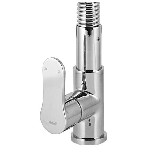 Rubinetto Miscelatore Per Lavello Cucina Finitura Cromo E Tubo Nero H. 50x29 Cm - Foto 2