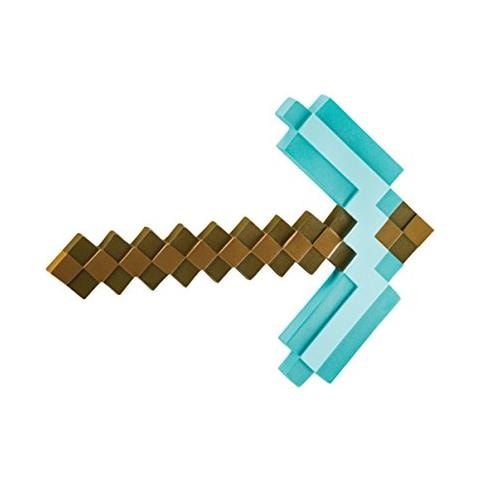Minecraft Plastic Replica Diamond Pickaxe - Foto 1