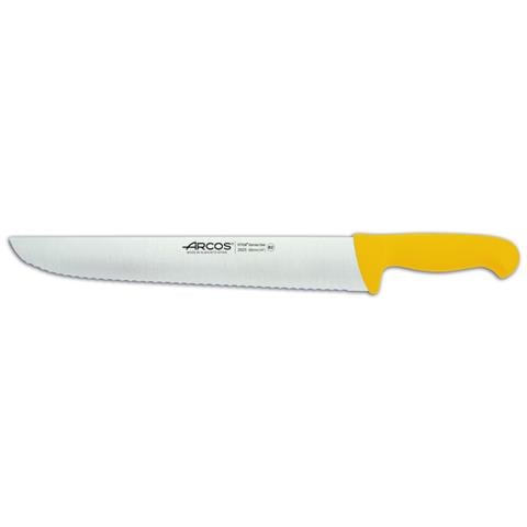 Serie 2900 - Coltello Pesce - Lama Acciaio Inossidabile Nitrum 350 Mm - Manico Polipropilene Colore Giallo - Foto 1