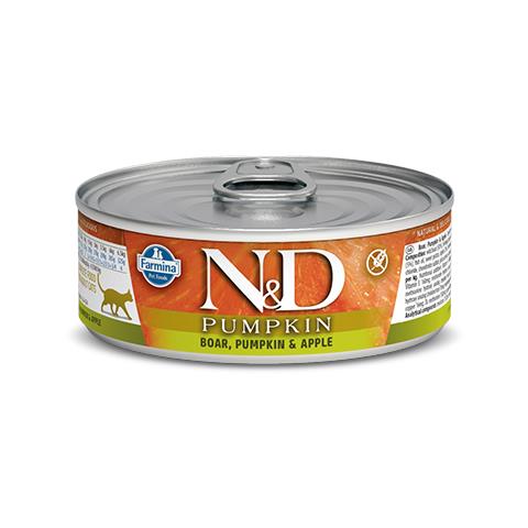 Farmina N&d Pumpkin Feline Umido 80 Gr Cinghiale E Mela - Foto 1
