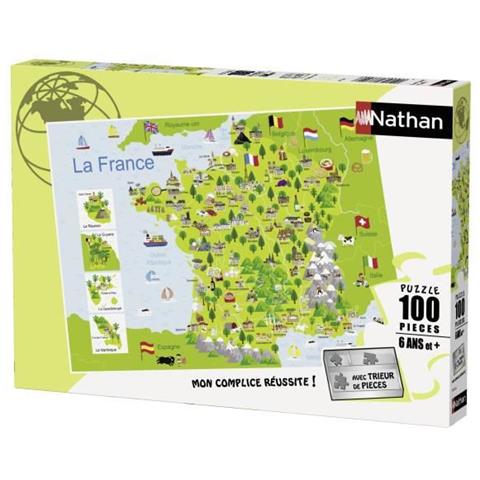 France Mappa 100p - Foto 1
