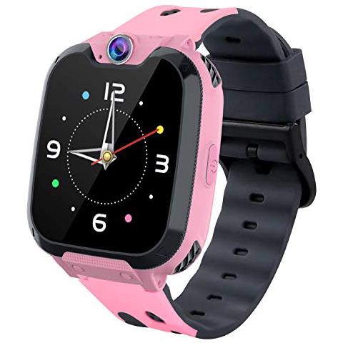 Orologi Intelligenti Per Bambini, Orologio Intelligente Per Bambini Orologio Con Fotocamera Sos, Regalo Per Fotocamera Per Telefonate, Giochi, Registratore, Regalo Di Compleanno Con Sveglia - Foto 1