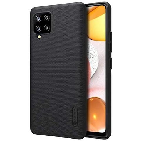 Custodia Frosted Shell Posteriore Rigida Antiscivolo Samsung Galaxy A42 5g A426 Black - Foto 2