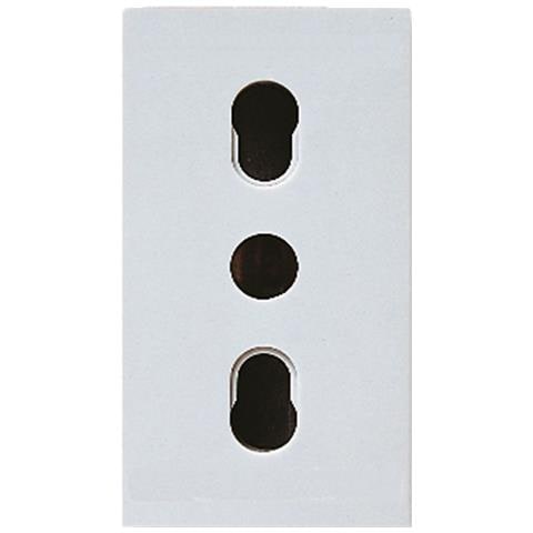 Ral Presa Bipasso 2x10/16a+t 1m - 45506/15ts - 45506/15ts - Foto 1