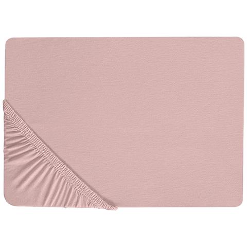 Coprimaterasso Elasticizzato Hofuf Cotone Rosa - Foto 2