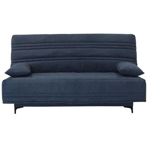 Divano Letto A 3 Posti - Tessuto Blu - 199 X 96 X 103 Cm - Kristen - Foto 1