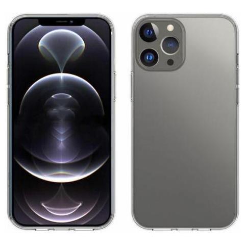 Clear Soft Case For Iphone 13 Pro Max Custodia Per Cellulare 17 Cm (6.7"") Cover Trasparente - Foto 3