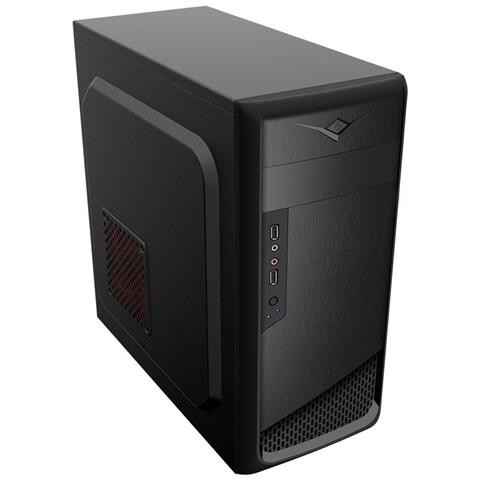 Case ak995bk Midi Tower Micro-ATX Mini-ITX 2 Porte USB 2.0 Colore Nero - Foto 2