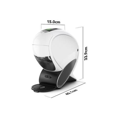 Macchina da Caffè Espresso Automatica KP850110 Dolce Gusto con Serbatoio 1.3 Lt. Potenza 1600 W Colore Bianco - Foto 9