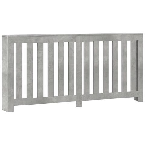 Copertura Termosifone Grigio Cemento 175x20x82cm In Multistrato - Foto 2