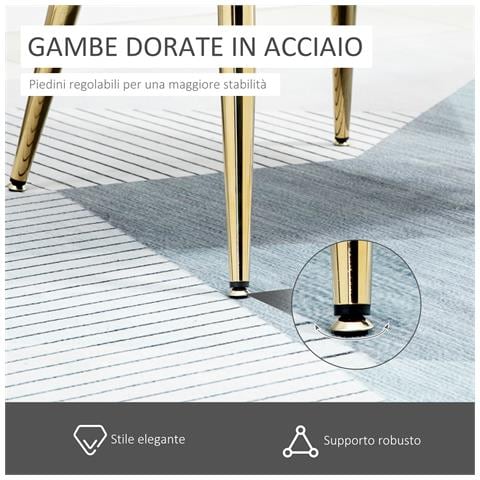 Poltrona In Velluto Imbottita Con Schienale A Conchiglia Per Camera E Salotto, 63x65x84cm - Foto 6