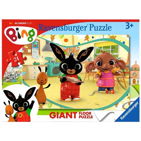 Puzzle A Tema Bing E Flop Da 24 Pezzi Della Collezione Giant Floor, Multicolore - Foto 2