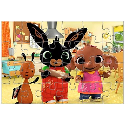 Puzzle A Tema Bing E Flop Da 24 Pezzi Della Collezione Giant Floor, Multicolore - Foto 1