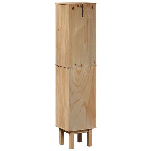 Mobile da Bagno OTTA 35x30x159 cm in Legno Massello di Pino - Foto 2