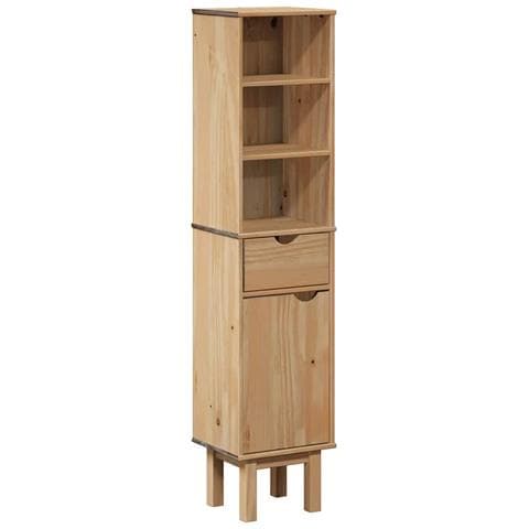 Mobile da Bagno OTTA 35x30x159 cm in Legno Massello di Pino - Foto 1