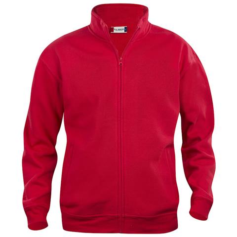 Basic Cardigan Men Rosso M - Foto 1