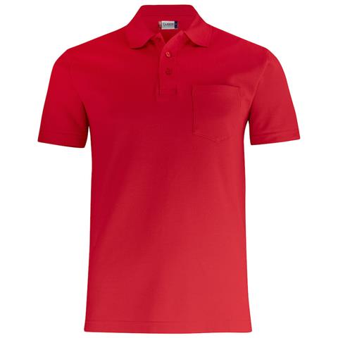 Basic Polo With Pocket Rosso L - Foto 1