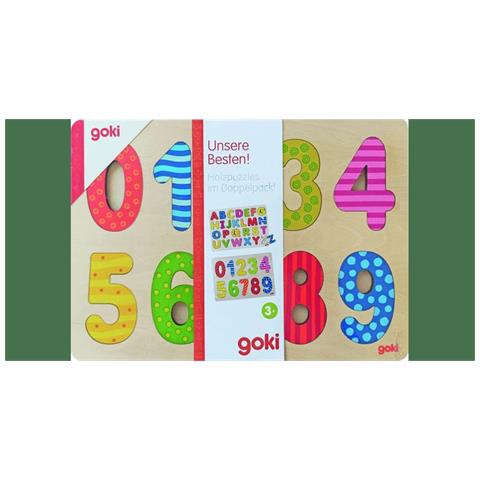 Set di puzzle alfabeto e numeri - Foto 1