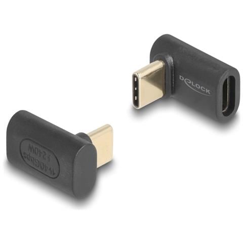 USB Adattatore 40 Gbps USB Type-C PD 3.1 240 W maschio per femmina con angola 8K 60 Hz - Foto 1