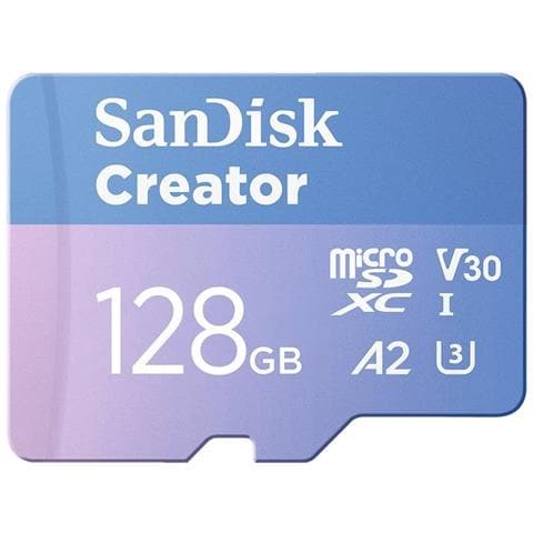 Sandisk Creator Microsd 128gb (sdsqxaa-128g-gn6ms) - Foto 1