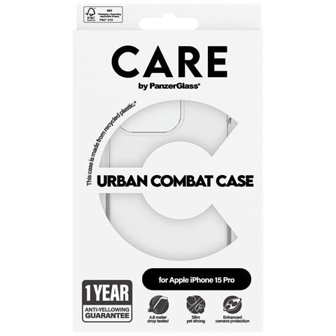 CARE by PG Transparent iPhone 15 Pro custodia per cellulare Cover Trasparente - Foto 2
