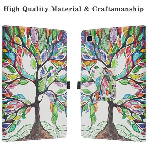 Custodia Liushan Love Tree Con Supporto Per Teclast P20hd/m40 - Protezione Elegante - Foto 2