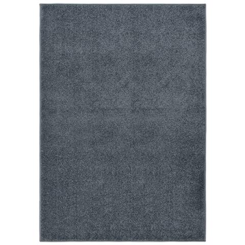Tappeto A Pelo Corto 160x230 Cm Antracite - Foto 2