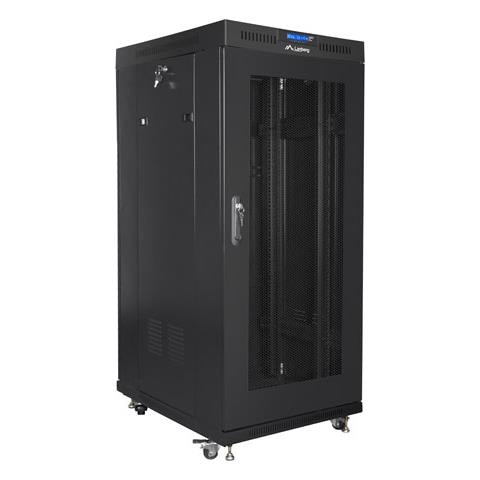 Lanberg FF01-8015-23BL, Rack indipendenti, 15U, 800 kg, Lucchetti, Griglie, Piedini regolabili - Foto 2