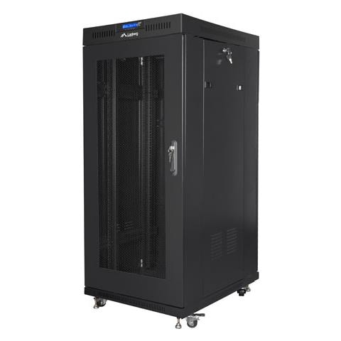 Lanberg FF01-8015-23BL, Rack indipendenti, 15U, 800 kg, Lucchetti, Griglie, Piedini regolabili - Foto 5
