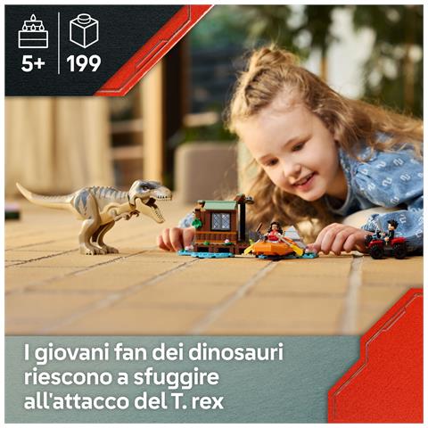 Fuga sul fiume dal T. rex - Foto 35