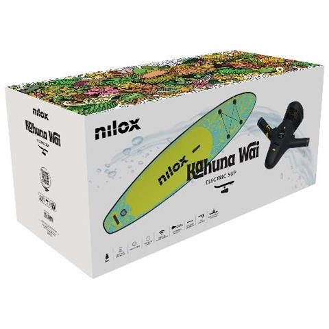 NXWTRESUP Sup Elettrico 5 km /h Nero - Foto 5