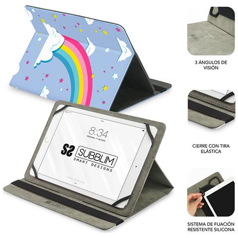 SUB-CUT-4TC008 custodia per tablet 25,6 cm (10.1") Custodia a libro - Foto 3
